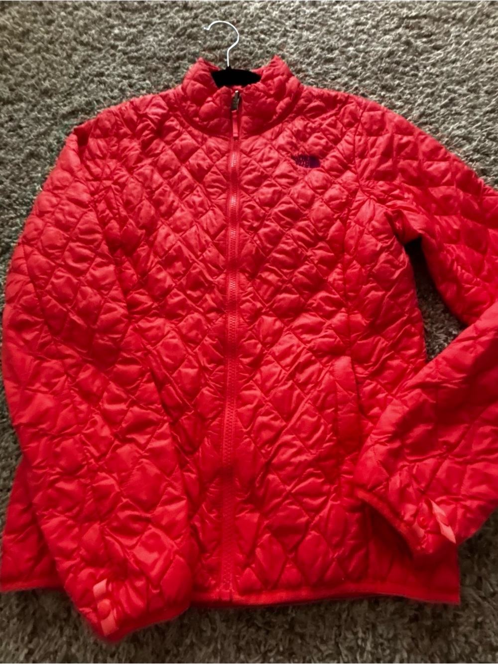 The North Face Women’s Quilted orange S light quilted Puffer Jacket